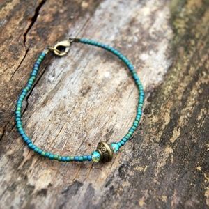 Simple Green Dream Handmade Bracelet